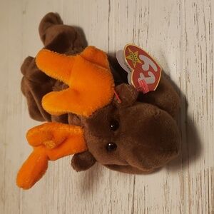 Ty Beanie Baby Chocolate the Moose 1993 NWT Tag Errors Vintage Collectible